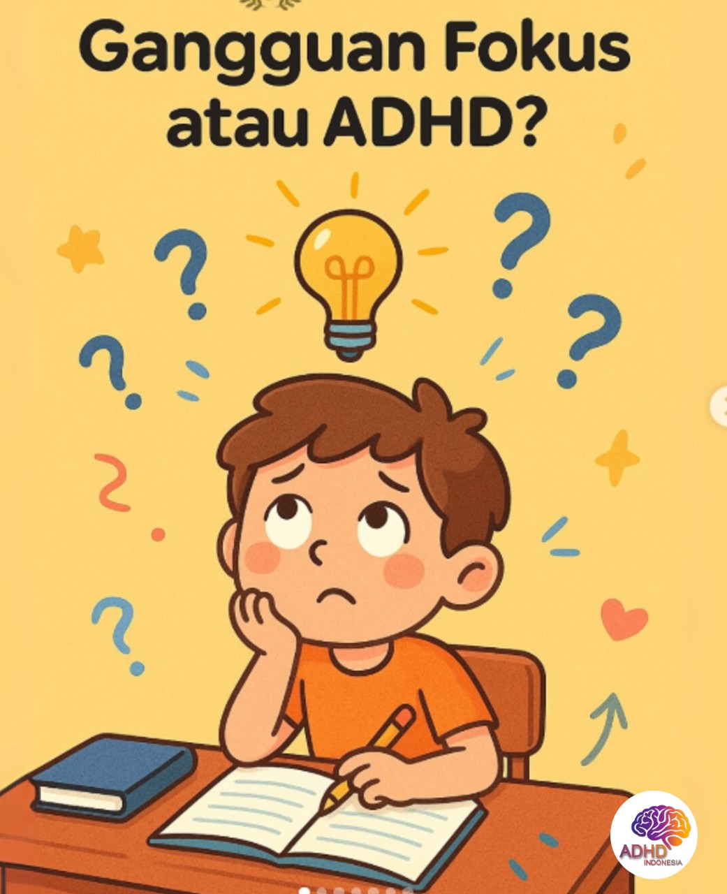 ADHD dan Kesulitan Fokus Anak: Edukasi untuk Keluarga di Kabupaten Lampung Tengah