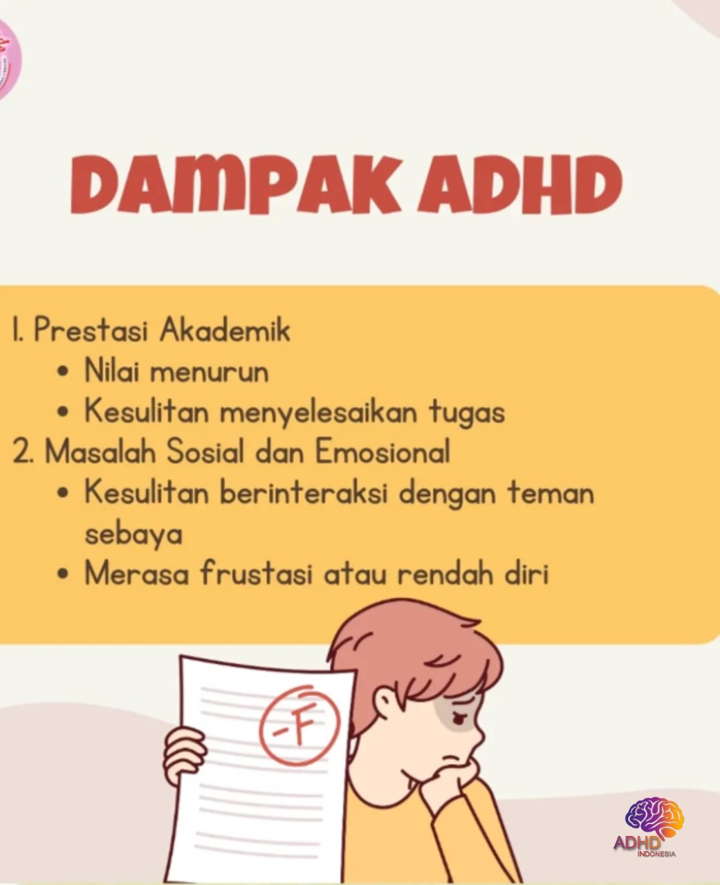 Dampak ADHD terhadap Proses Belajar Anak di Kabupaten Lampung Tengah